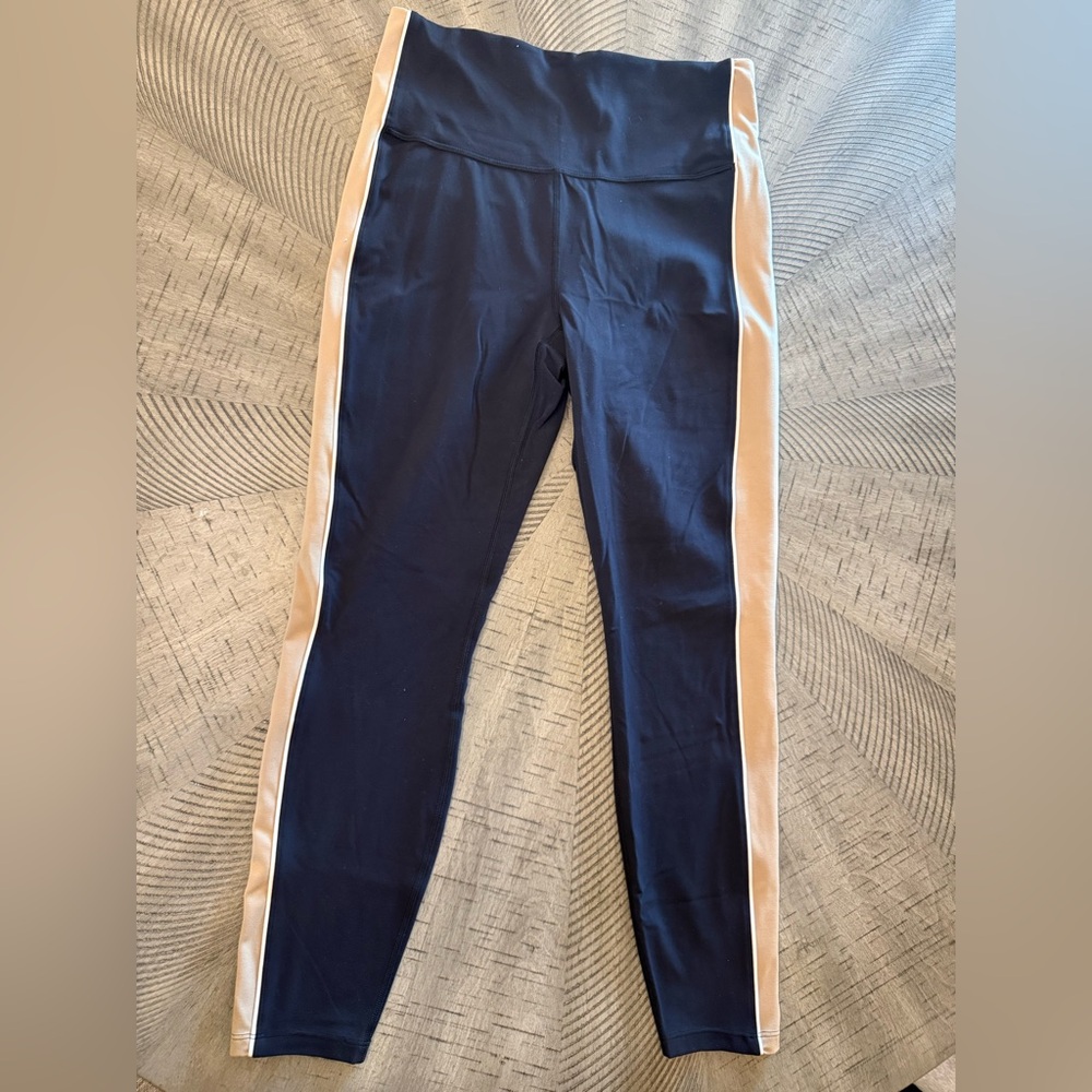 All in Motion Black and Beige Leggings